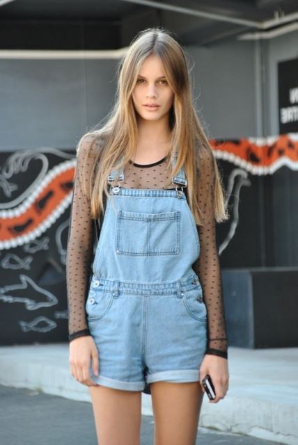 denim kot tulum modeli