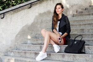 beyaz flatform ayakkabı modeli