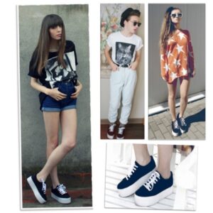 en güzel flatform ayakkabı modelelleri