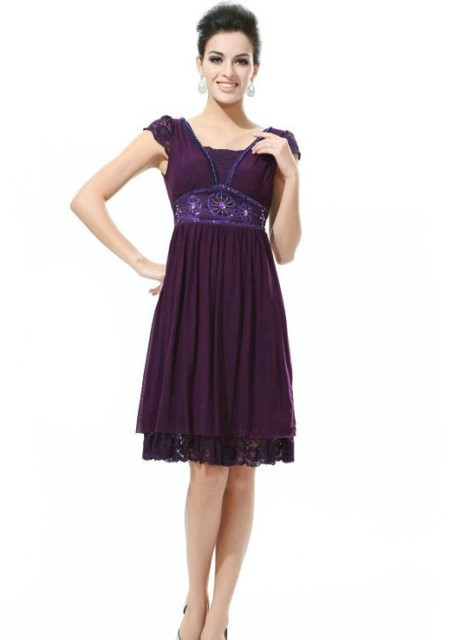 hamile abiye elbise modeli