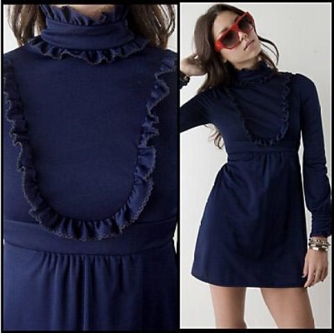 vintage mini elbise modeli