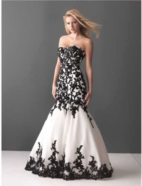 dantelli denizkızı abiye elbise modeli