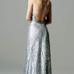 sırt dekolteli uzun abiye elbise