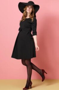 siyah hamile elbisesi modeli