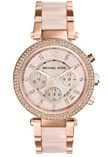 krom renk kayışlı Michael Kors Saat Modelleri