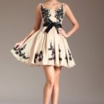 genç gece elbisesi modeli