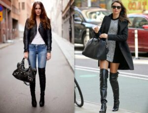 diz üstü çizme modelleri