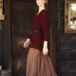 kış için uzun etek modeli