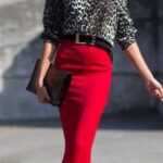 leopar desenli blüz