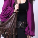 mor kıyafet kombinleri - mor şal