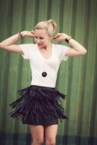 2015 ilkbahar yaz modası - püsküllü etek trendi