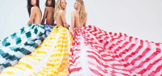 Victoria's secret mankenlerinin vogue dergisine verdikleri pozlar