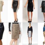 en şık kalem etek kombinleri