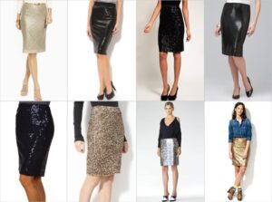 en şık kalem etek kombinleri