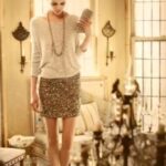 payetli kalem etek modeli