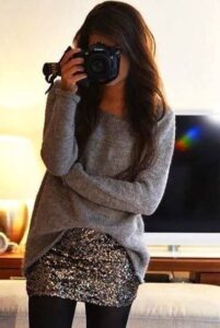 pullu kalem etek modeli