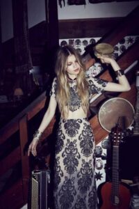 uzun bohem etek ve üst