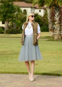 en güzel tül etek modelleri