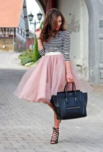 kabarık tül etek modeli