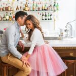 pembe tül etek modeli