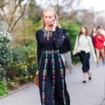 bohem tarzı elbise modeli