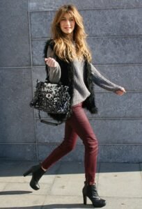 bordo pantolon kombinleri