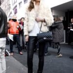 deri pantolon ve bot kombinleri