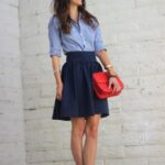 etek gömlek kombini