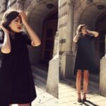 vücut tipine göre kıyafet seçimi - siyah elbise modeli