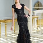 pırıltılı abiye elbise modeli