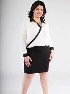 Genç büyük beden kıyafet modelleri