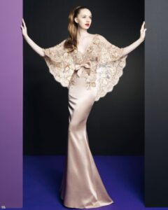 bolerolu abiye elbise modeli