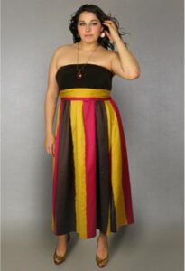 büyük beden genç abiye elbise modeli