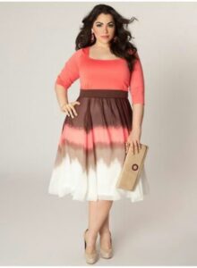 büyük beden kıyafet modeli