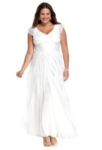 büyük beden yazlık uzun elbise modeli