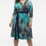 en güzel büyük beden yazlık elbise modelleri