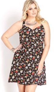 en güzel genç büyük beden elbiseleri