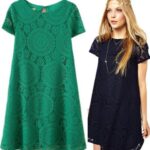 modern büyük beden elbise modelleri