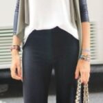 yaz trendleri - ispanyol paça pantolon modeli
