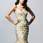 abiye balık elbise modeli