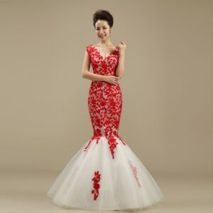 dantel balık elbise modeli