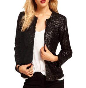 en güzel payetli ceket modelleri