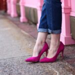 ince topuklu ayakkabı kombinleri