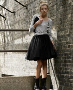 kabarık etek modeli