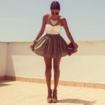 mini kabarık etek modeli