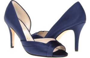 saks mavisi abiye ayakkabı modeli