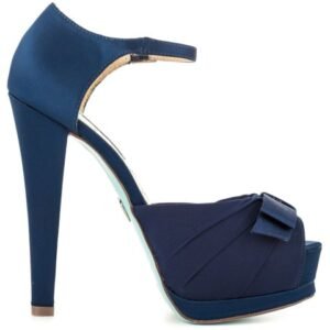 saks mavisi ayakkabı modeli