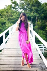 uzunfuşya elbise modeli