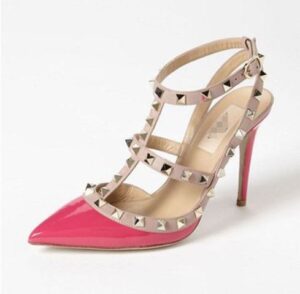 zımbalı stiletto ayakkabı modeli