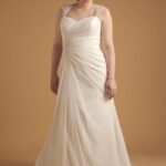 zayıf gösteren büyük beden gelinlik modelleri